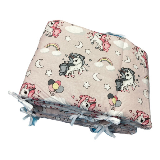 OTL Aparatori laterale pufoase Deseda Unicorni 120x60 cm