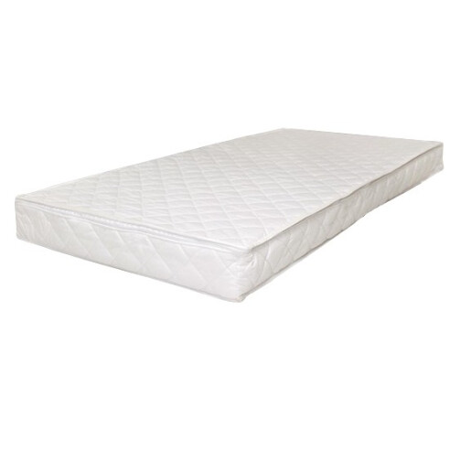 Pat + saltea + Lenjerie de pat cu 4 apărători matlasate albe cu Volanas de catifea roz ciclam + lenjerie pătuț Elegant Alb -roz ciclam