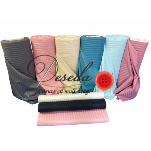 Lenjerie de pat 2 persoane Personalizata Damasc Gri deschis LUX by Deseda