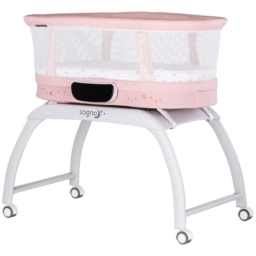 Patut cu leganare si cantar integrat Chipolino Sogno 2 in 1 + accesorii la alegere