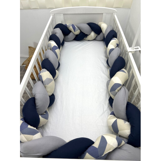 OTL Set 2 buc Apărătoare împletită 180 cm Bleomarin geometric