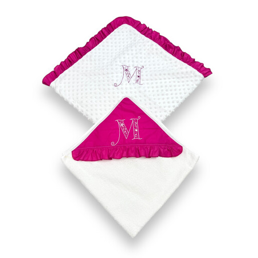 Set 2 piese Personalizat Princess Roz pudra