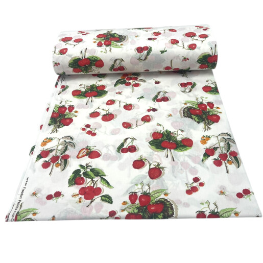 Cearsaf de pat cu elastic roata, Deseda Capsuni zemoase