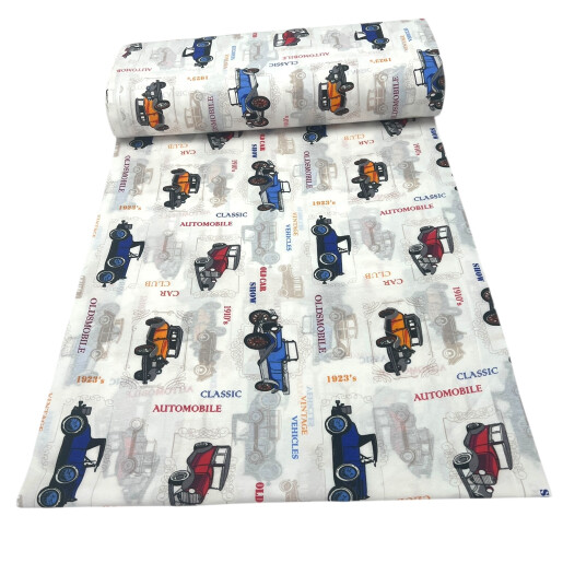 Cearsaf de pat cu elastic roata, Deseda Masini de epoca