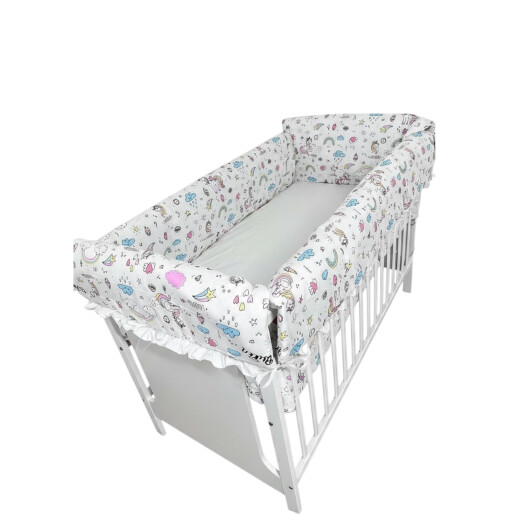 Aparatori Maxi cu Volanas Deseda Desene cu unicorni pe alb