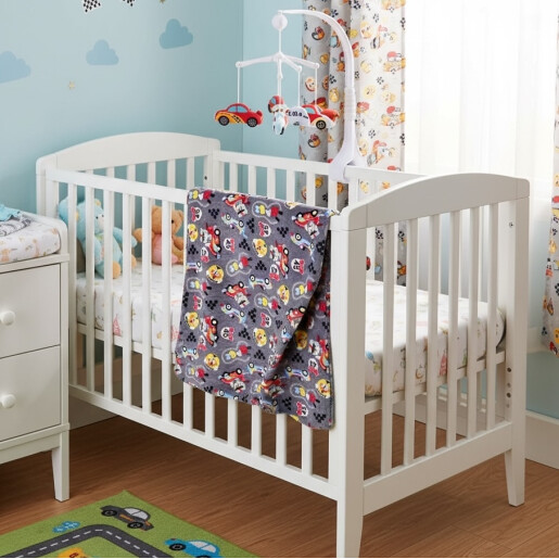 Paturica din plush cocolino Masinute