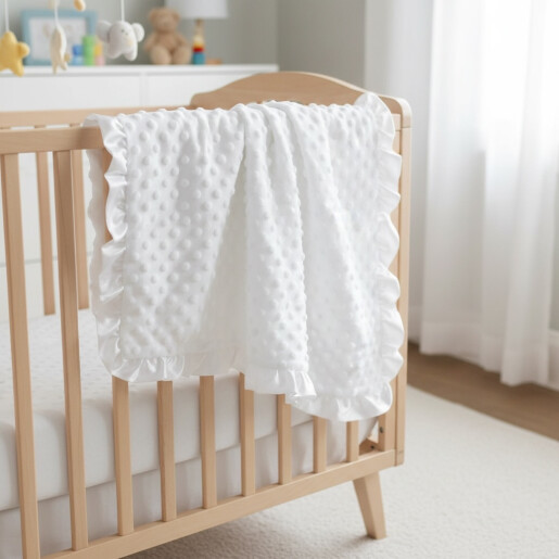 Paturica dubla cu volanase, din mincky, Deseda