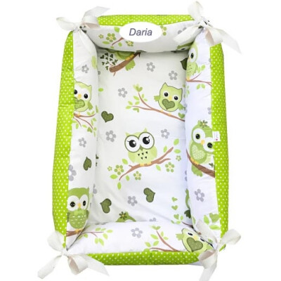 Reductor Personalizat Bebe Nest Deseda Bufnite verzi