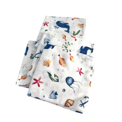 Set 4 scutece finet Deseda 70x70cm Deseda Animale marine