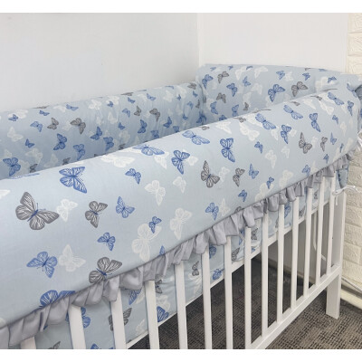 Aparatori Maxi cu Volanas Deseda Fluturași albastru - gri