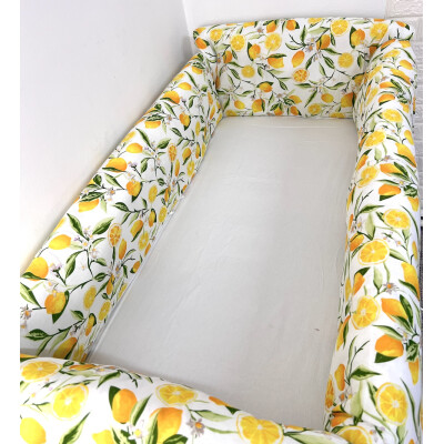 Set aparatori Maxi Deseda Lamai ptr pat 120x60 cm