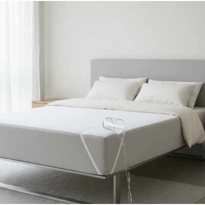 Cearsaf impermeabil 90x200 cm cu elastic pe colt Deseda