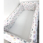 Set aparatori Maxi Deseda Curcubeu ptr pat 120x60 cm