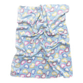 Paturica din cocolino Deseda Inimioare