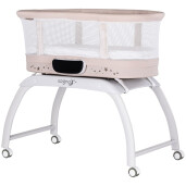 Patut cu leganare si cantar integrat Chipolino Sogno 2 in 1 + accesorii la alegere