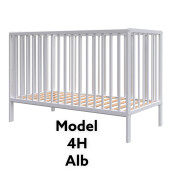 Pat + saltea + Lenjeria cu aparatori din 13 pernute Albastru pal LUX by Deseda 