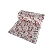 Cearsaf de pat din finet - flanel de iarna, cu elastic roata, Ursuleti de plush