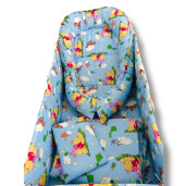 Patut bebe + saltea + Lenjerie de pat CN Winnie pe albastru + cuib + prosop de baie + perna personalizata