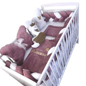 Lenjerie de pat din CATIFEA personalizata cu apărătoare împletită în 3 și perne deco fluturasi Deseda