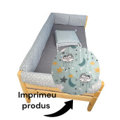 OTL Aparatori tip Maxi pt patut Montessori Ursi somnorosi vernil 140x200 cm