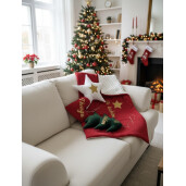 Set cadou de Craciun cu Plapumioara + 3 decoratiuni personalizate