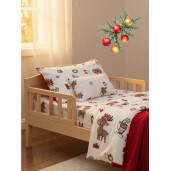 Husa pilota din FINET FLANNEL cu fermoar Reni mari