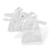 Halat capot de baie copii Personalizat, din frotir de bumbac Deseda