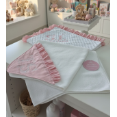 Set 2 piese Personalizat Princess Roz pudra