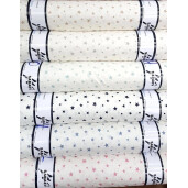 Lenjerie de pat cu impletitura in 3, Mix Stelute Bej+ lenjerie pat matrimonial Momente Deseda